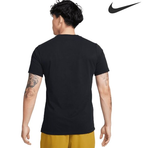 NIKE MEN’S DRI-FIT LOGO GRAPHIC FITNESS T-SHIRT SIZE LARGE NWT - Picture 2 of 8